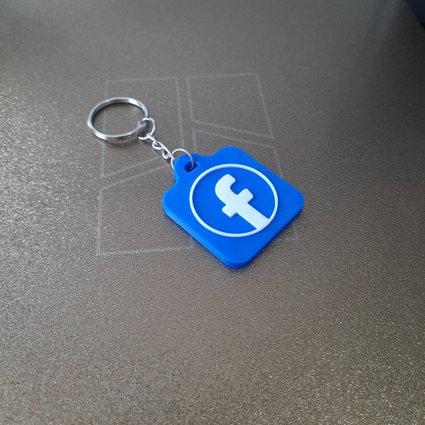 Facebook NFC Keychain Front
