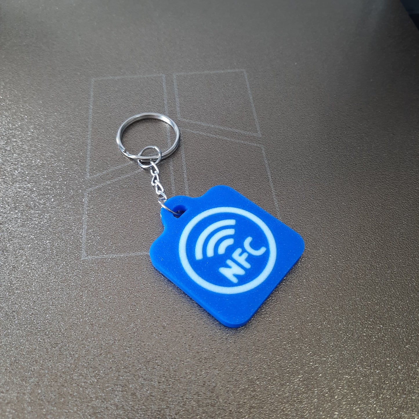 Facebook NFC Keychain Back
