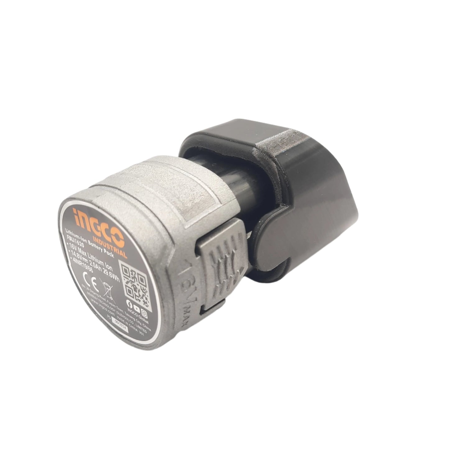 INGCO 16v Battery bracket with battery angle 2