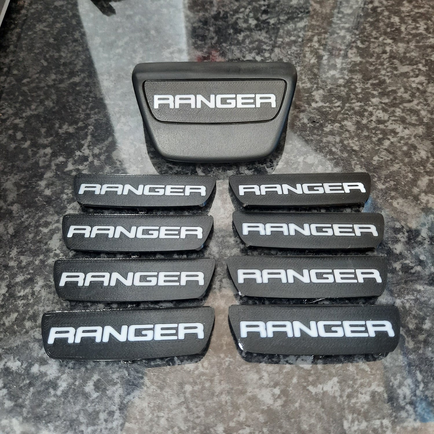 Ranger tie down hook end caps set of 8