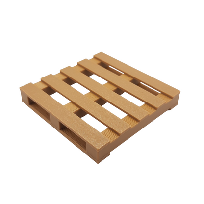 Wooden Pallet Coaster Set Of 4 - 3D Printed