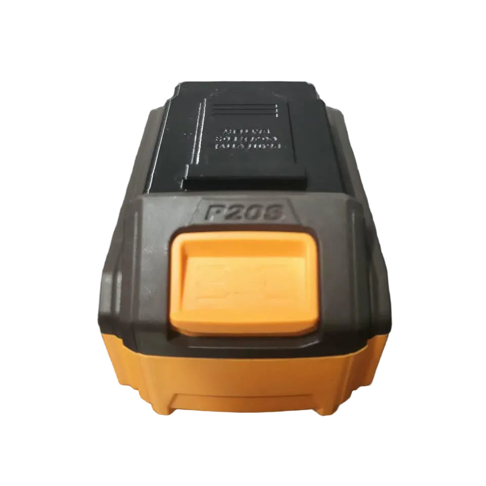 INGCO 20v Battery with dust cover installed from the front