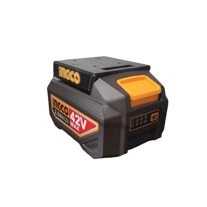 INGCO 42V Battery Mount With Battery On It