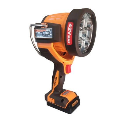 INGCO 42V Tool Mount equipped on a Torch
