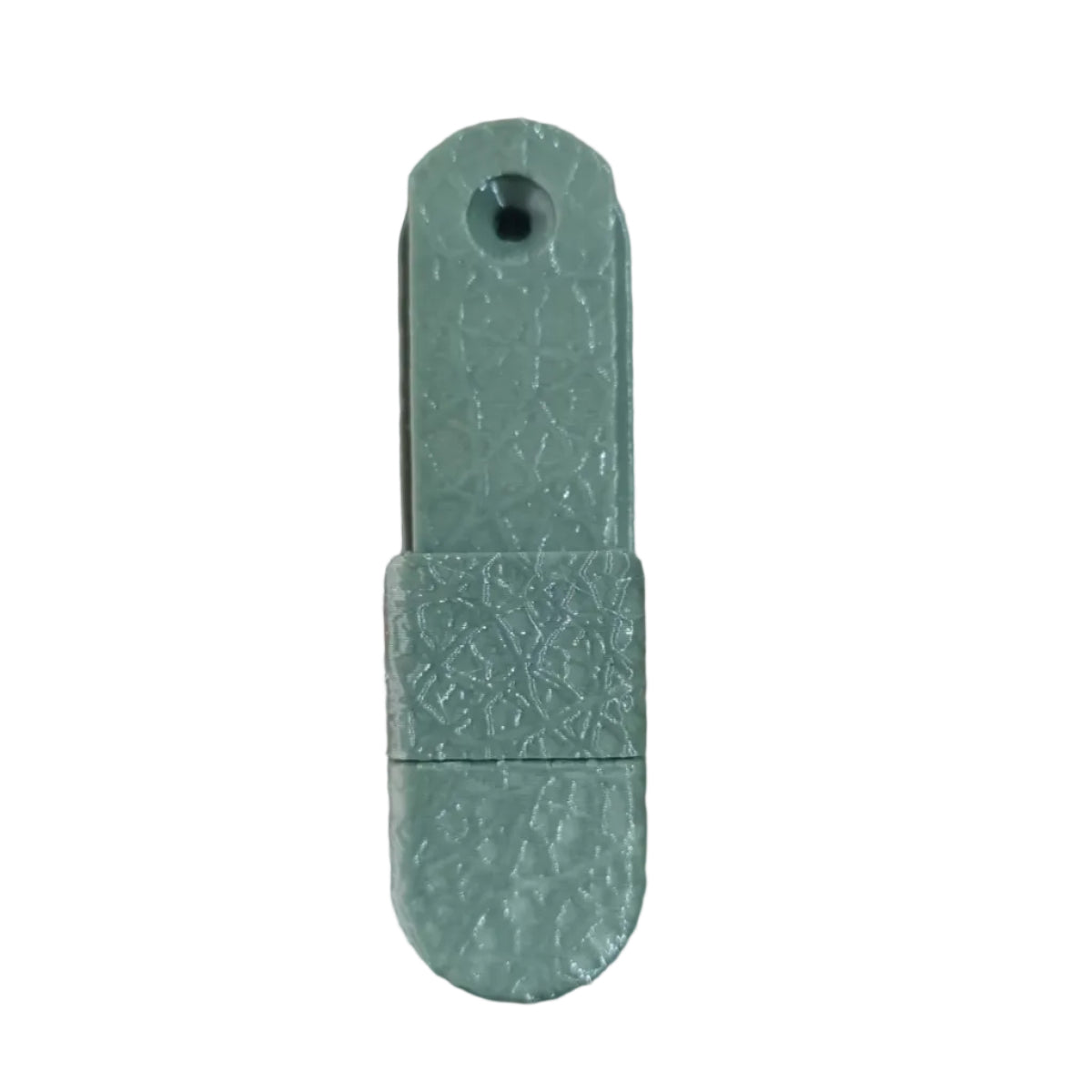 Olive green fishing reel wall mount