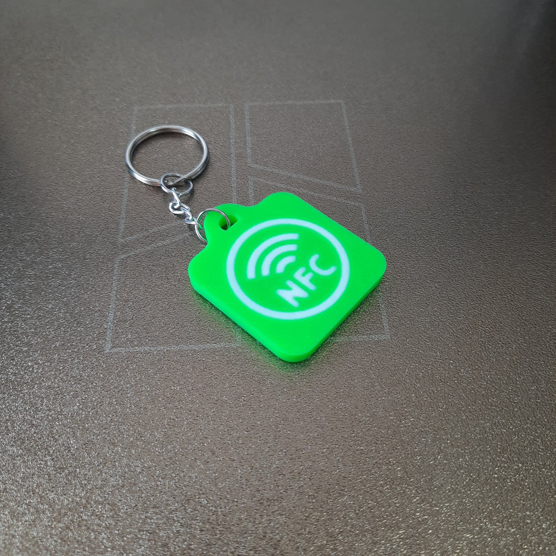 Back Of NFC Keychain