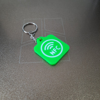 Back Of NFC Keychain